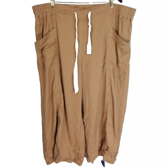 Maeve Anthropologie Tie Waist Wide Leg Pants - Picture 1 of 4